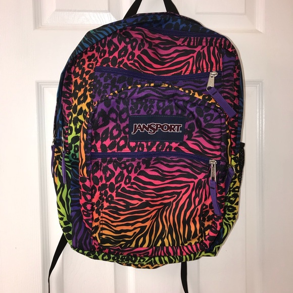 Jansport Handbags - Jansport colorful animal print